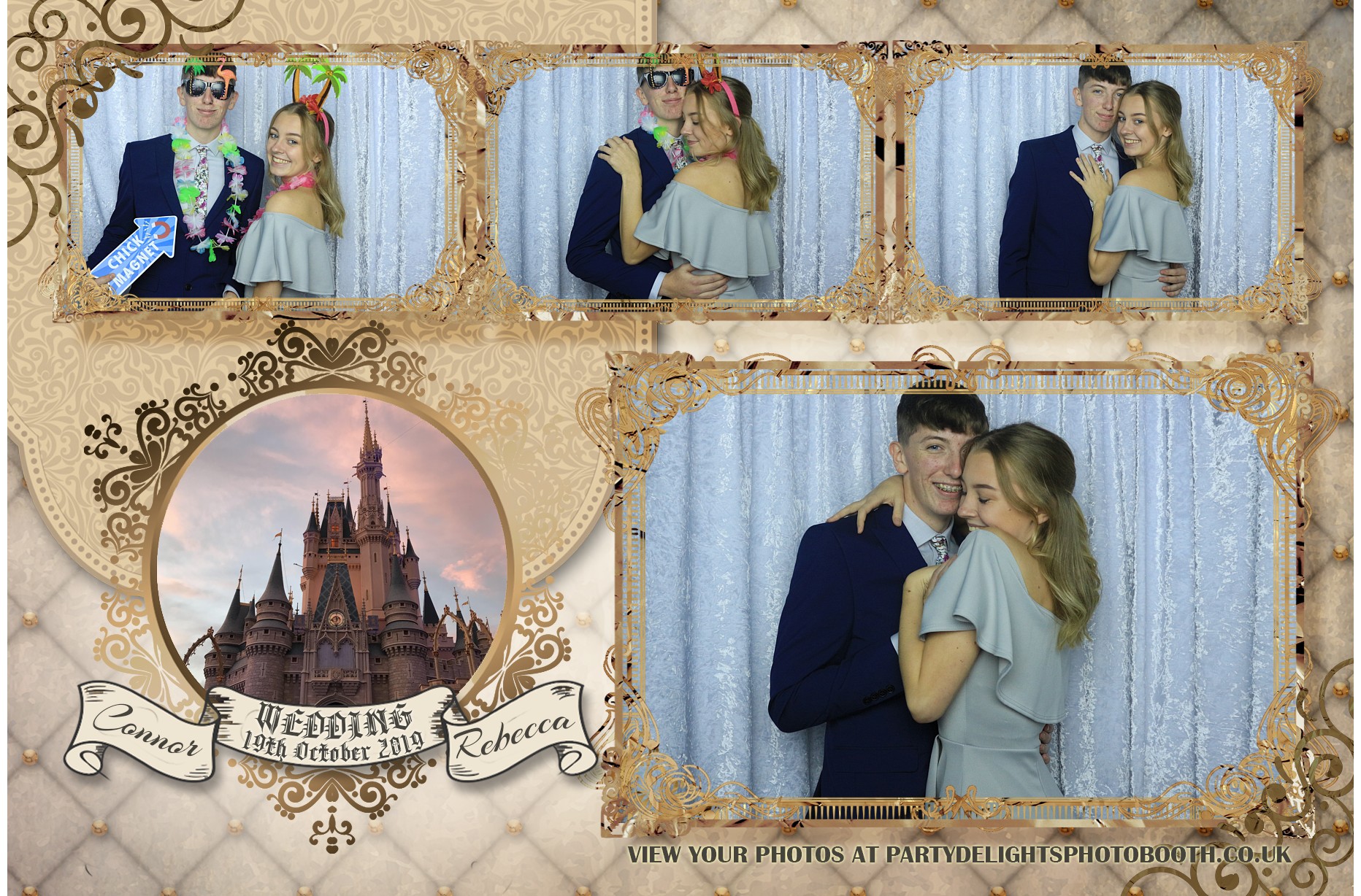 Connor and Rebecca’s Wedding - Prints | View more photos from the event at gallery.partydelightsphotobooth.co.uk/u/PartyDelightsPhotoBooth/Connor-and-Rebecca’s-Wedding-Prints